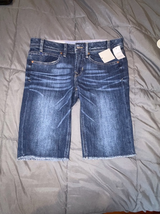 Gap 1969 Pants - Gap 1969 Denim Shorts Size 27 NWT Medium Wash Raw Hem